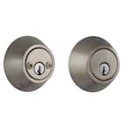 Satin Nickel Double Cylinder Deadbolt