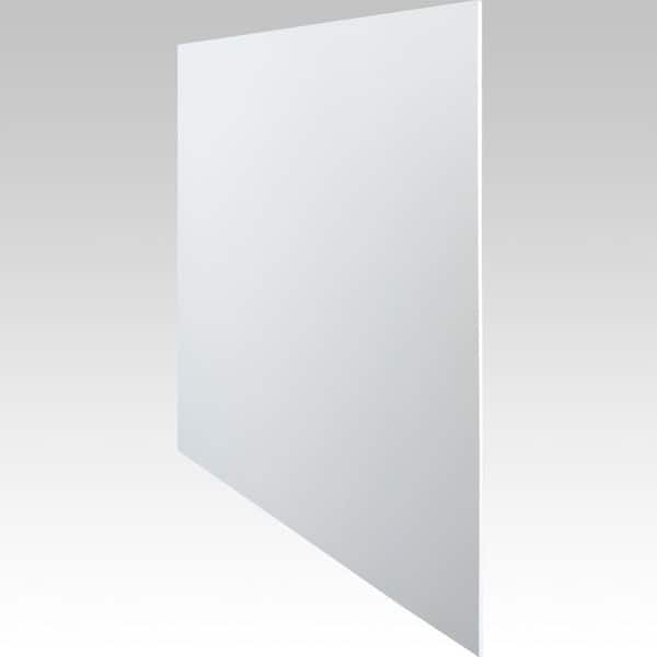 White Foamed PVC Sheet 24 X 24 X 3MM 0.118 Plastic Boards 