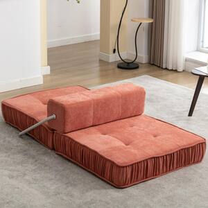 80.5 in. Twin Size Upholstered Tufted Sofa Bed Daybed with Drawers,Button and Copper Nails,Beige