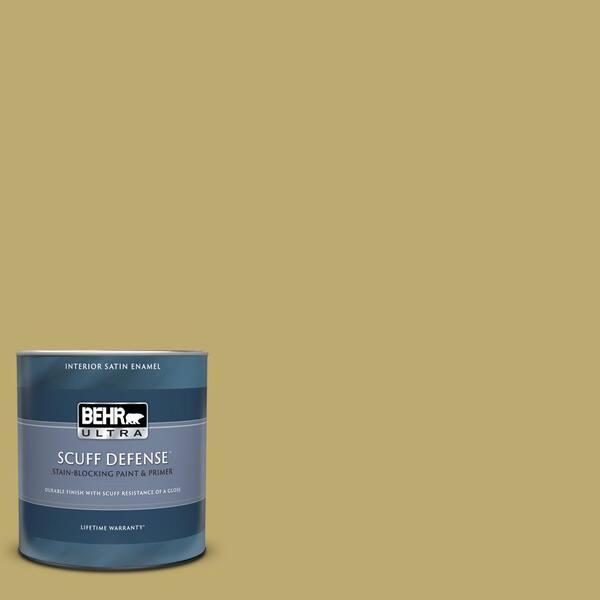 BEHR ULTRA 1 qt. 370F5 Coriander Seed Extra Durable Satin Enamel