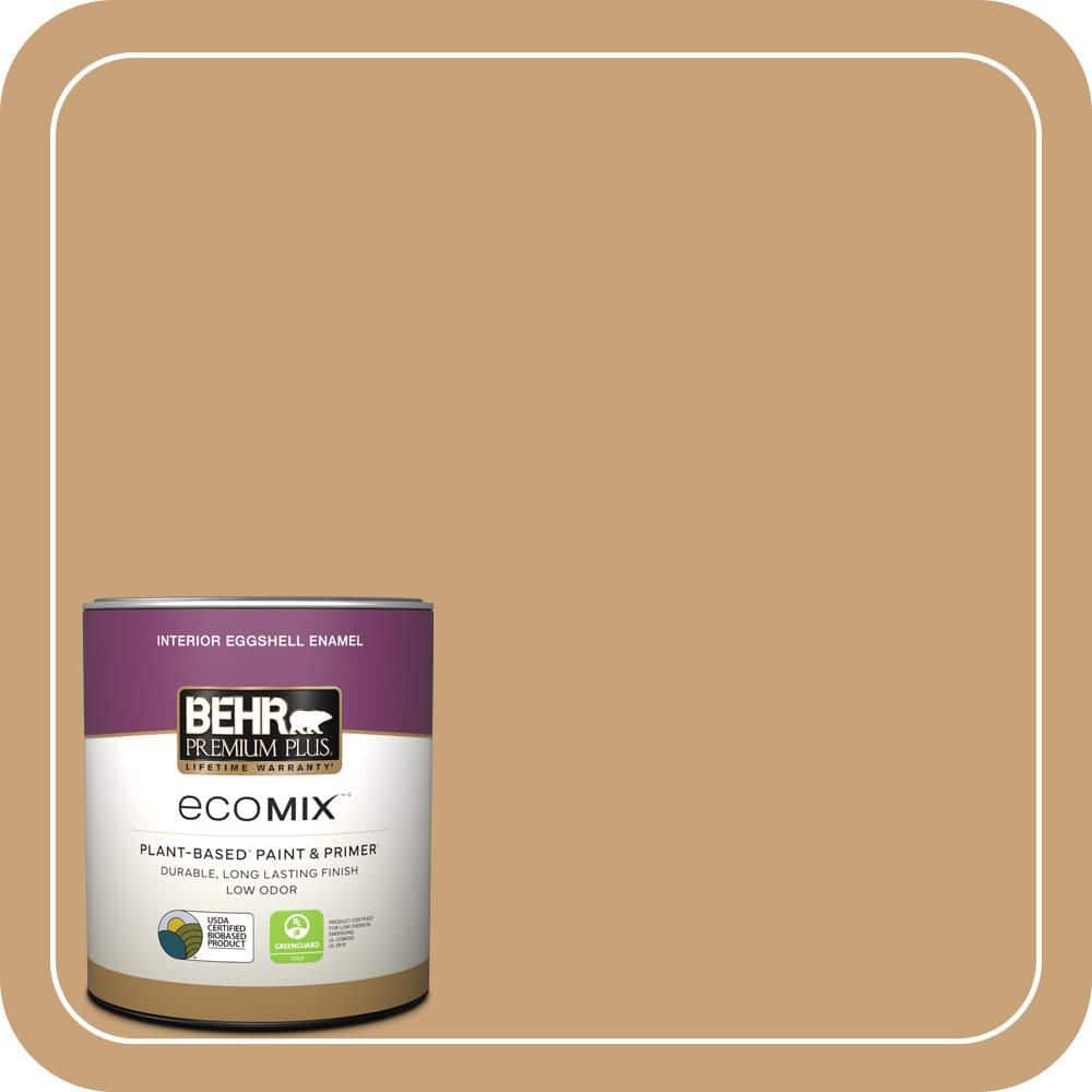 1 qt. #BXC-70 Fresh Sawdust Eggshell Enamel EcoMix Plant-Based Interior Paint & Primer price history on PriceWatchPro
