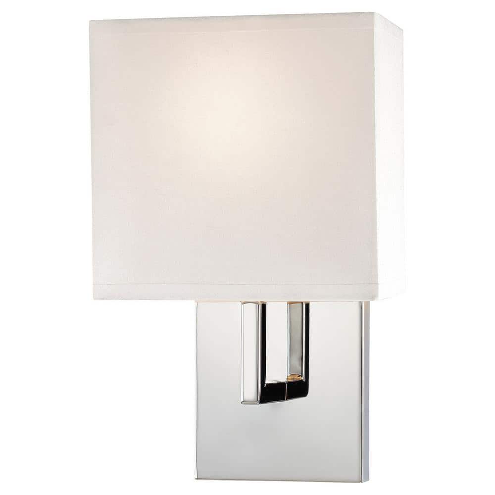 1-Light Chrome Wall Sconce price history on PriceWatchPro