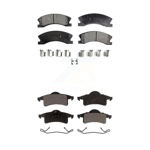 TEC Front Rear Ceramic Brake Pads Kit For Jeep Grand Cherokee KTC-100492