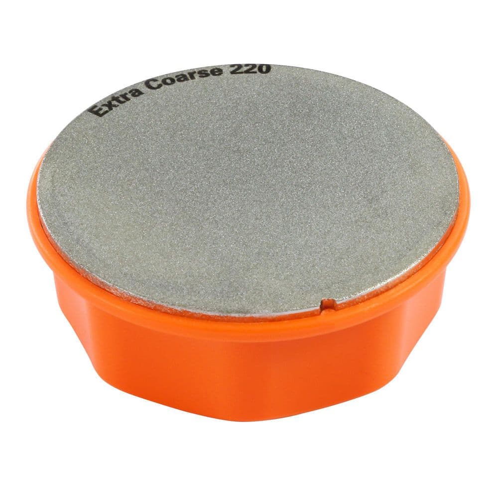 Sharpal 6 in. Dual-Grit Diamond Whets-Tone with Storage Base