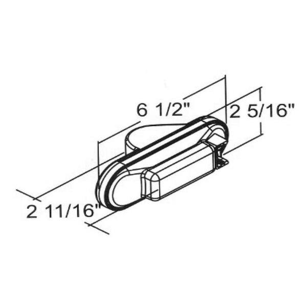 BUYERS PRODUCTS 6 in. Mid-Turn Signal-Side Marker Light