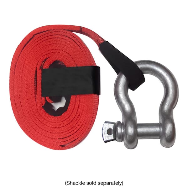Auto Truck 3 Tons Heavy Duty Car Road Emergency Towing Strap Cable Hook Rope Q 