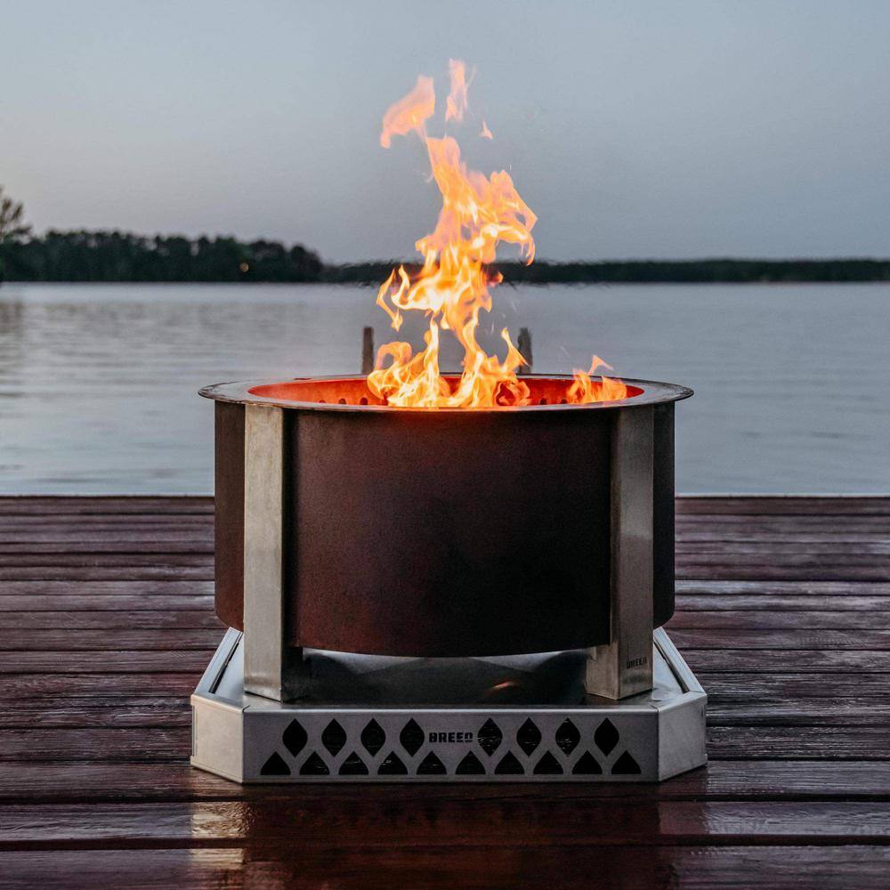 X19 Stainless Steel Free-Standing Fire Pit Base