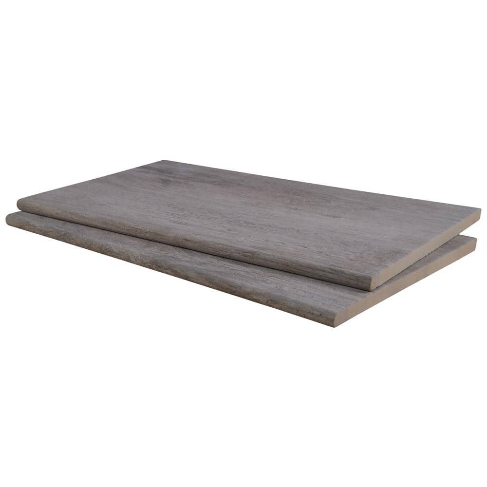 Take Home Tile Sample-Lucas Canitia Gray 4 in. x 4 in. x 0.79 in. Porcelain Pool Coping price history on PriceWatchPro