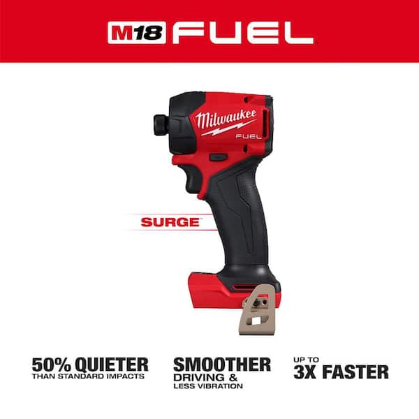 M18 FUEL SURGE 18V Lithium-Ion Brushless Cordless 1/4 in. Hex Impact Driver (Tool-Only)