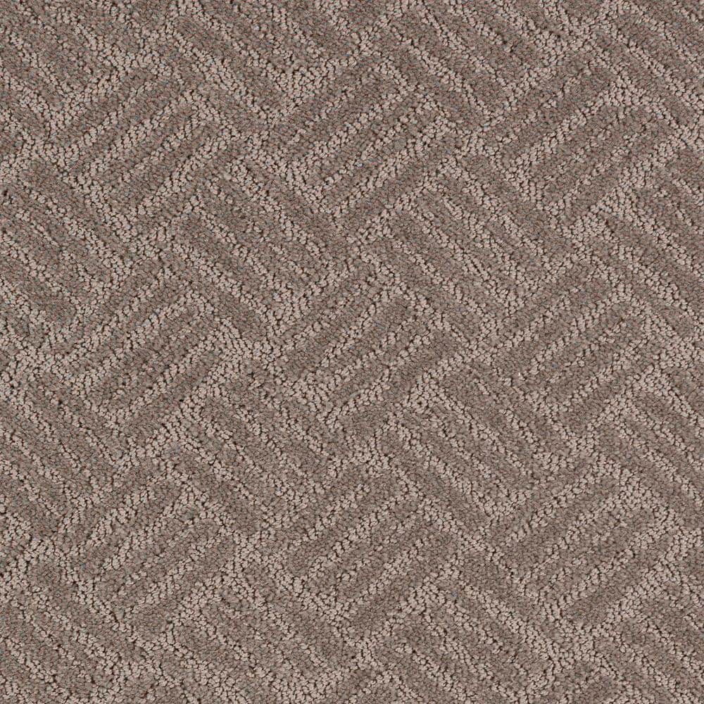8 in. x 8 in. Pattern Carpet Sample - Embers Aloft -Color Rocky Ridge