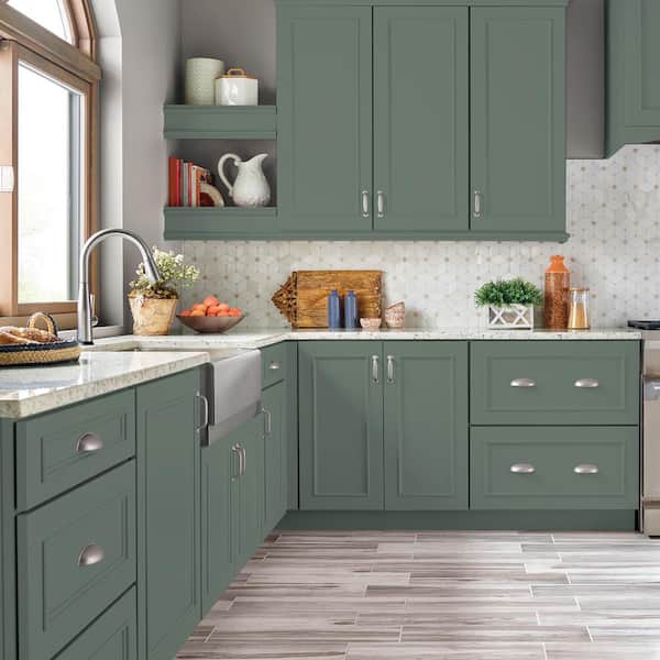 1 gal. #N420-5 Boreal Semi-Gloss Enamel Interior/Exterior Cabinet, Door & Trim Paint