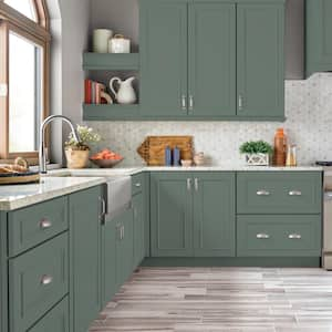 1 gal. #N420-5 Boreal Satin Enamel Interior/Exterior Cabinet, Door & Trim Paint