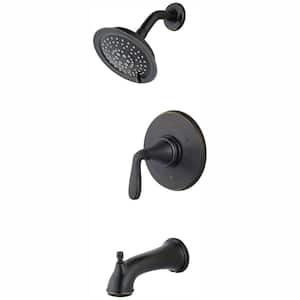 Northcott 1-Handle Tub and Shower Faucet Trim Kit in Tuscan Bronze (Valve not Included)