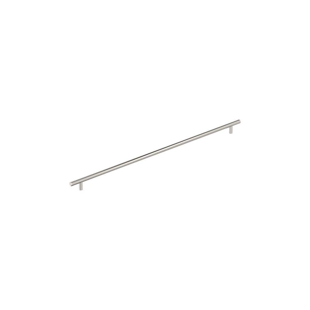Bar Pulls 25-3/16 in. (640mm) Modern Polished Nickel Bar Cabinet Pull price history on PriceWatchPro