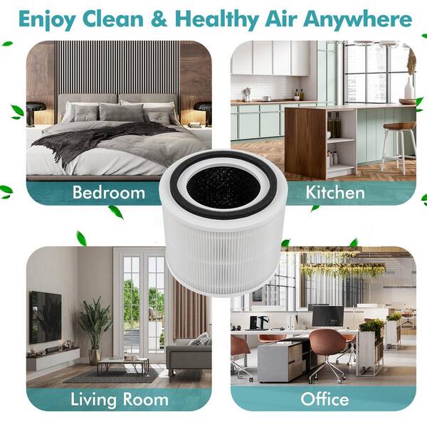 Levoit Air Purifier For Home & Office Dual H13 True HEPA Filter
