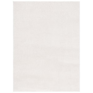 Melody 5 ft. x 8 ft. Ivory Solid Parallel Area Rug