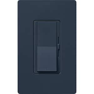 Diva Dimmer Switch for Electronic Low Voltage, 300-Watt/Single-Pole or 3-Way, Deep Sea (DVSCELV-303P-DE)