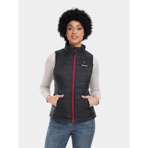 Women's Small Black 7.38-Volt Lithium-Ion Classic Heated Vest with (1) 4.8 Ah Battery and Charger