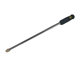 18 In. 3000 PSI Adjustable Pressure Brass Washer Wand Assembly with Hi-Lo #3.5 x M22