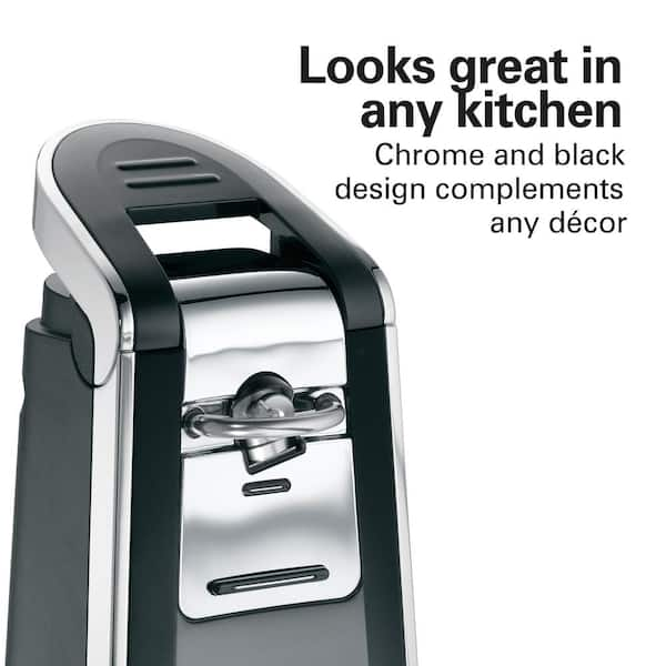 Hamilton Beach Smooth Touch Electric Can Opener, Black