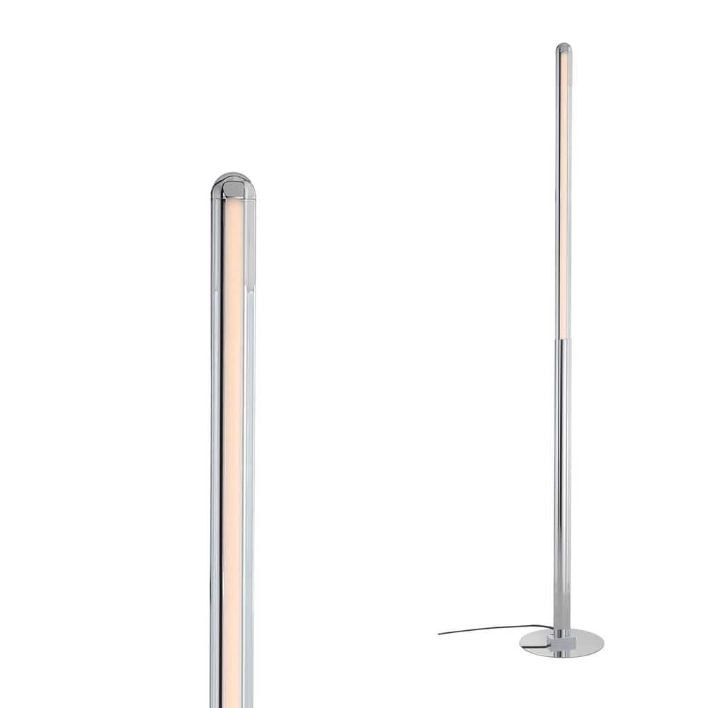 Arc Touch 68" Black Polished Steel LED Floor Lamp