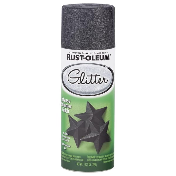 Rust-Oleum Imagine Craft & Hobby 10.25 Oz. Intense Midnight Black Glitter  Spray Paint - Simms Lumber