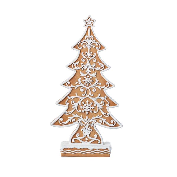 14.5 in. H Resin Christmas Tree Table Decor