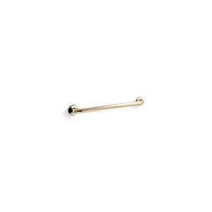 Contemporary 24 in. Grab/Assist Bar in Vibrant French Gold