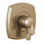 Stryke 1-Handle Wall Mount Diverter Valve Faucet Trim Kit in Champagne Bronze (Valve Not Included)