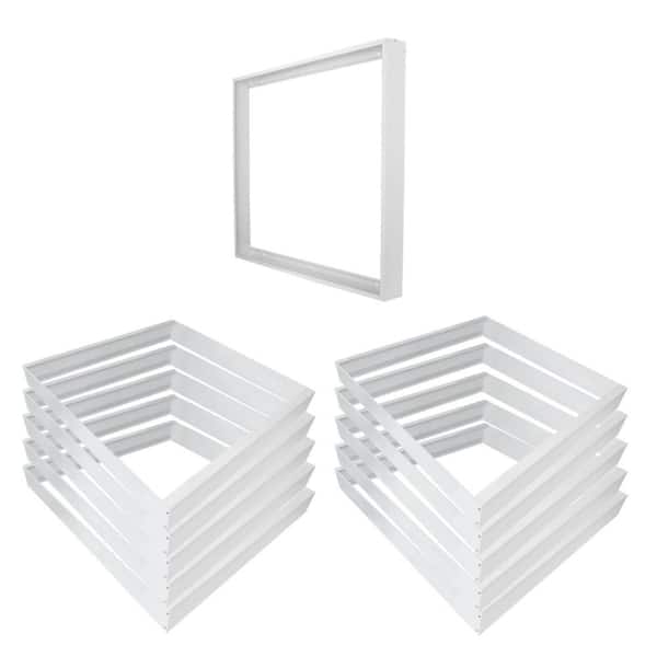 10-Pack Surface Mount Kit for 2 ft. x 2 ft. Back Lit Panel Light