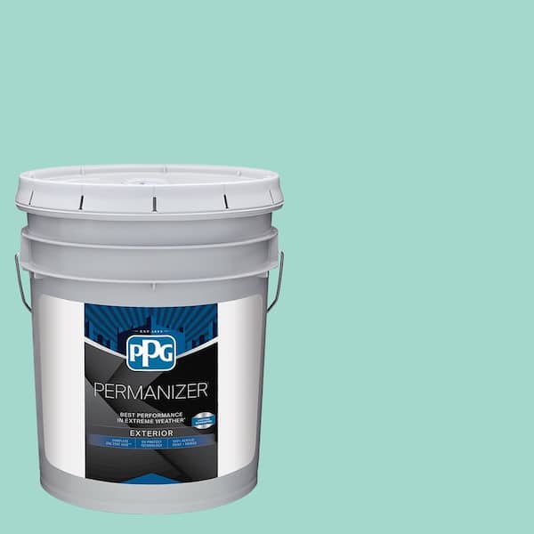 PERMANIZER 5 gal. PPG1230-3 Whirlpool Flat Exterior Paint