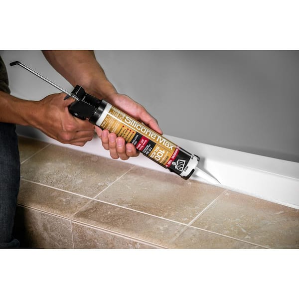 GE Advanced Silicone 2 Kitchen and Bath, Tub and Tile 10.1-oz Almond  Silicone Caulk