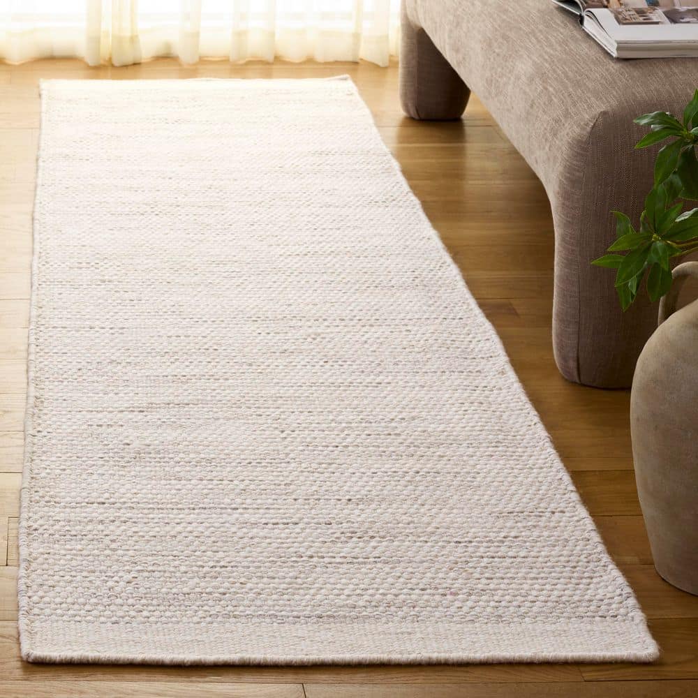 Vermont 2 ft. x 8 ft. Ivory/Beige Modern Solid Runner Rug price history on PriceWatchPro