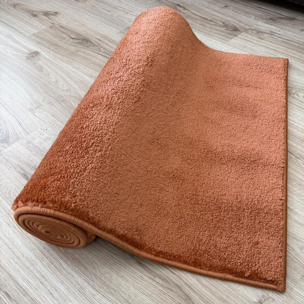 Runner Rug 2 ft. x 8 ft. Solid Orange Color Plush-Washable Area Rug price history on PriceWatchPro