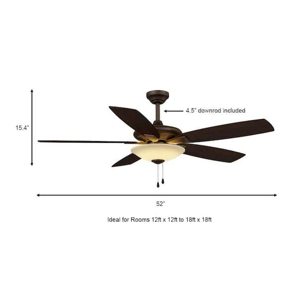 Reviews for Hampton Bay Menage 52 in. Integrated LED Indoor Low