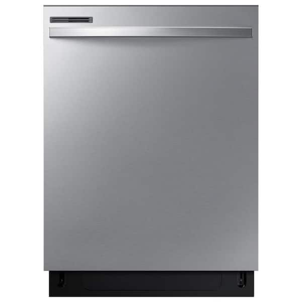 Samsung 24 in. Top Control Tall Tub Dishwasher in Stainless Steel with Stainless Steel Interior Door, 55 dBA