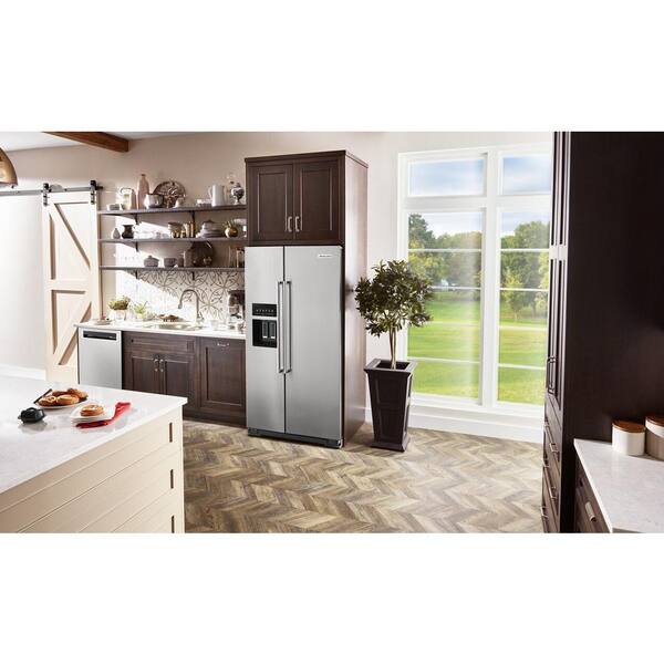 kitchenaid zero clearance refrigerator