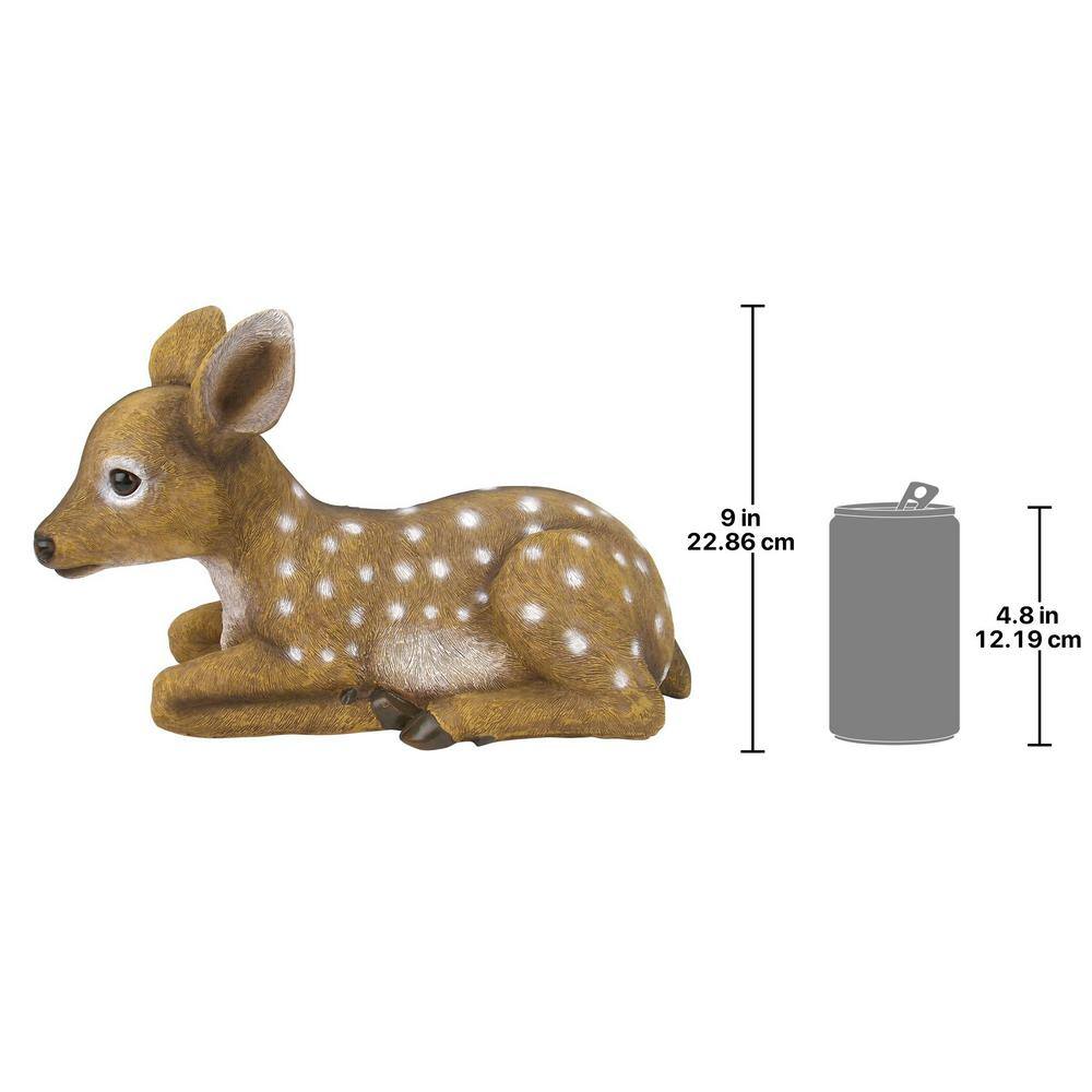 Darby the Forest Fawn Baby Deer Resin Garden Statue