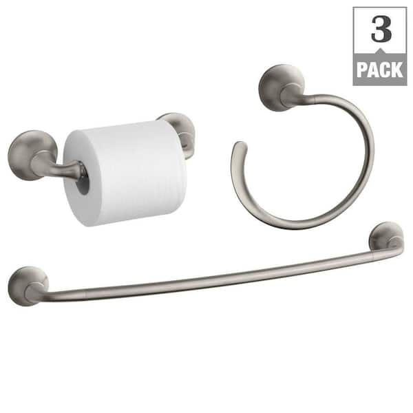 Towel Ring + Toilet Paper Holder Bundle