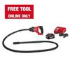 Milwaukee M18 FUEL 18V Lithium-Ion Brushless Cordless 8 ft. Concrete Pencil Vibrator Kit with 6.0 Ah Battery 2911-21