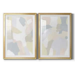 Sweet River I By Wexford Homes 2 Pieces Framed Abstract Paper Art Print 18.5 in. x 24.5 in. .