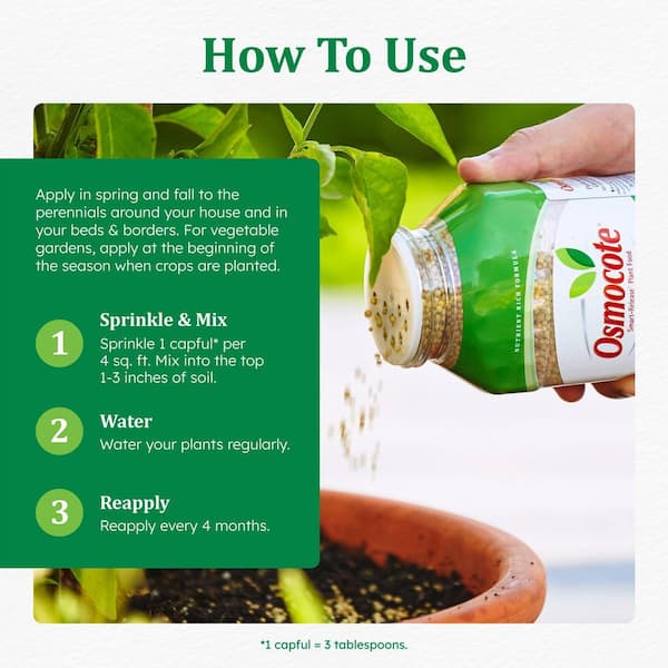 Osmocote Smart-Release 2 lbs. Plant Food Flower and Vegetable