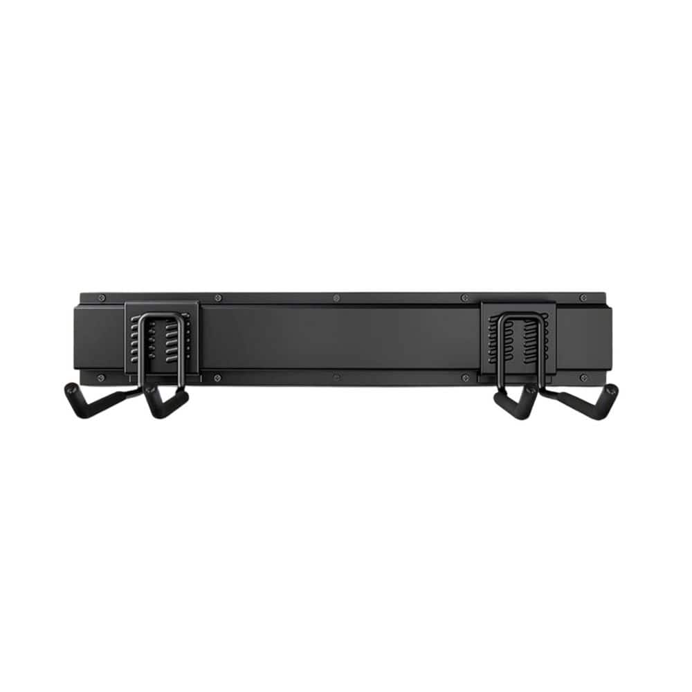 48 in. Heavy Duty Metal Adjustable Wall Rack with 7-Hooks and 3-Rails for Garage Garden Tool Organization Storage price history on PriceWatchPro