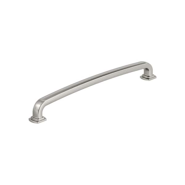 Surpass 8-13/16 in. (224mm) Center-to-Center Satin Nickel Arch Cabinet Pull