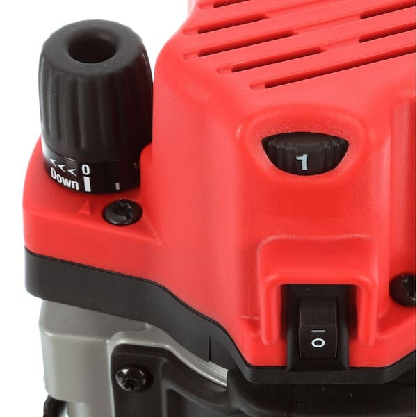 Milwaukee 2-1/4 Max HP Router Kit with Case 5616-21 - The Home Depot