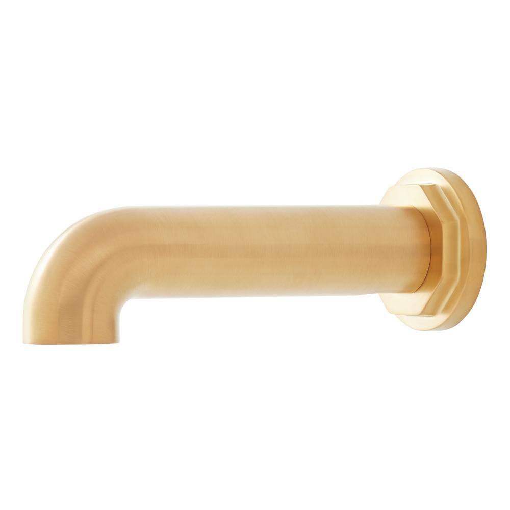 SIGNATURE HARDWARE Greyfield 71/8 in. Tub Spout 482403 The Home Depot