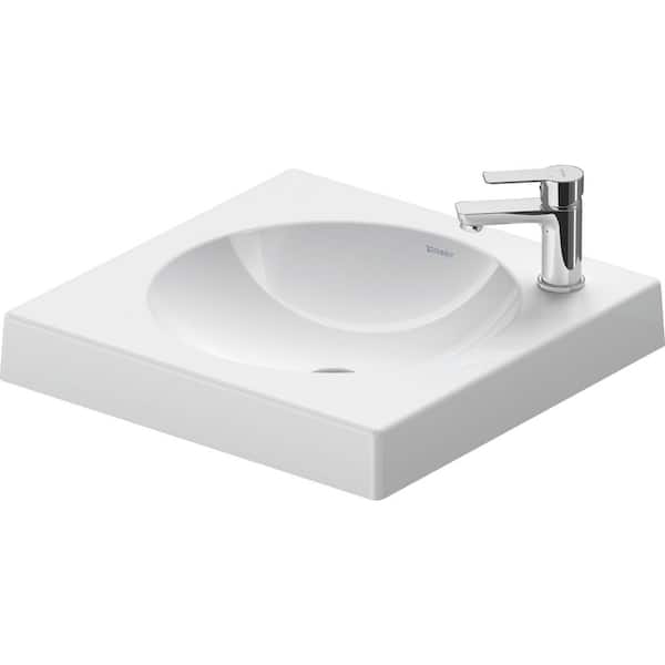 Architec 5.75 in. Sink Basin in White