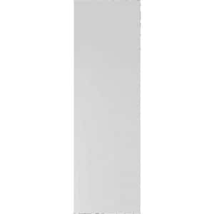 12" x 69" True Fit PVC Two Equal Raised Panel Shutters, White (Per Pair)
