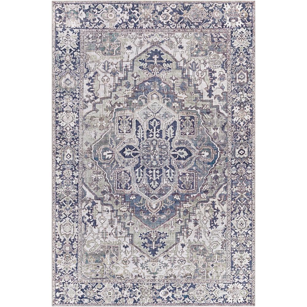 Rhene Charcoal 5 ft. x 8 ft. Indoor Area Rug price history on PriceWatchPro