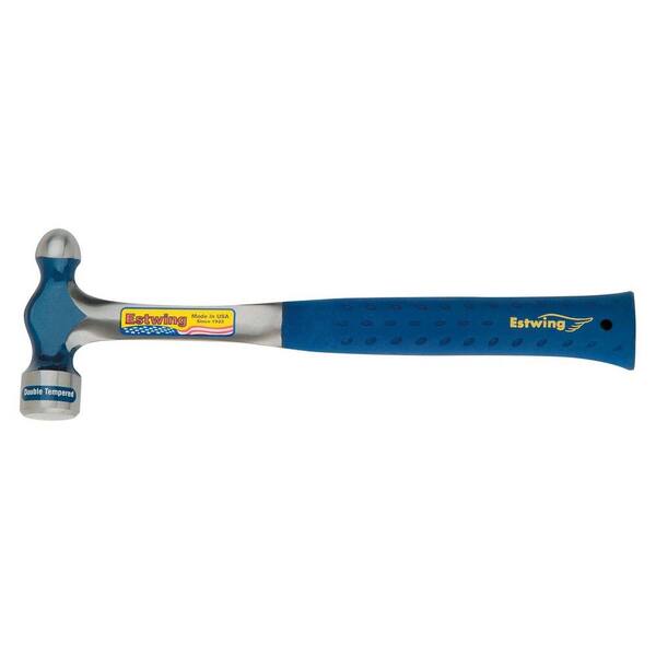 Estwing E3-32BP Solid Steel 32oz Ball Peen Hammer with Nylon Grip 